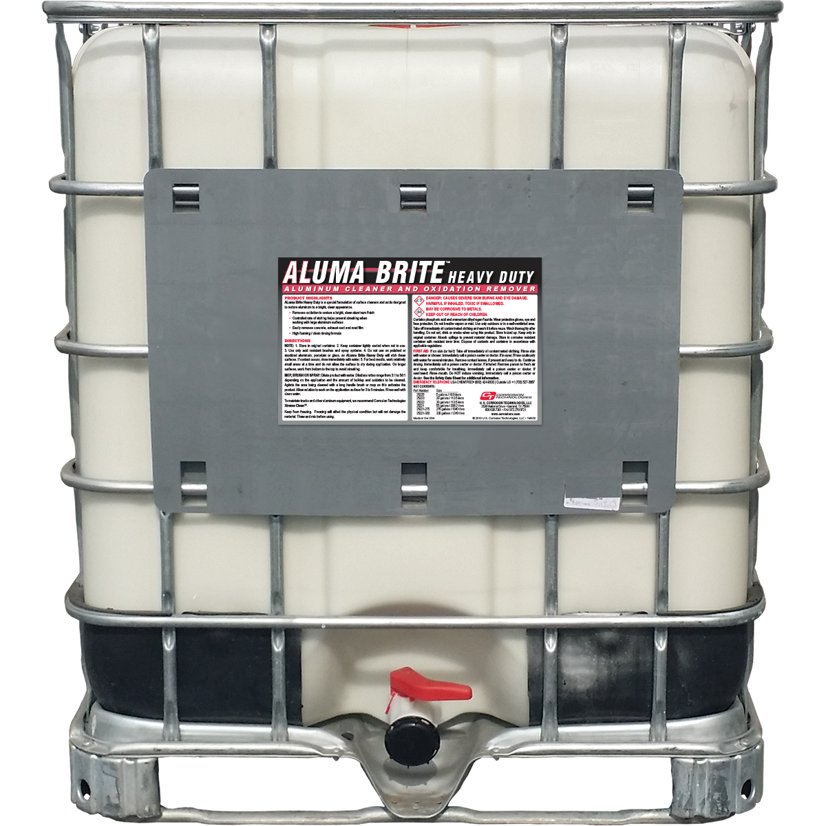5 Gallon Aluminum Cleaner and Oxidation Remover - Aluma Brite 25205